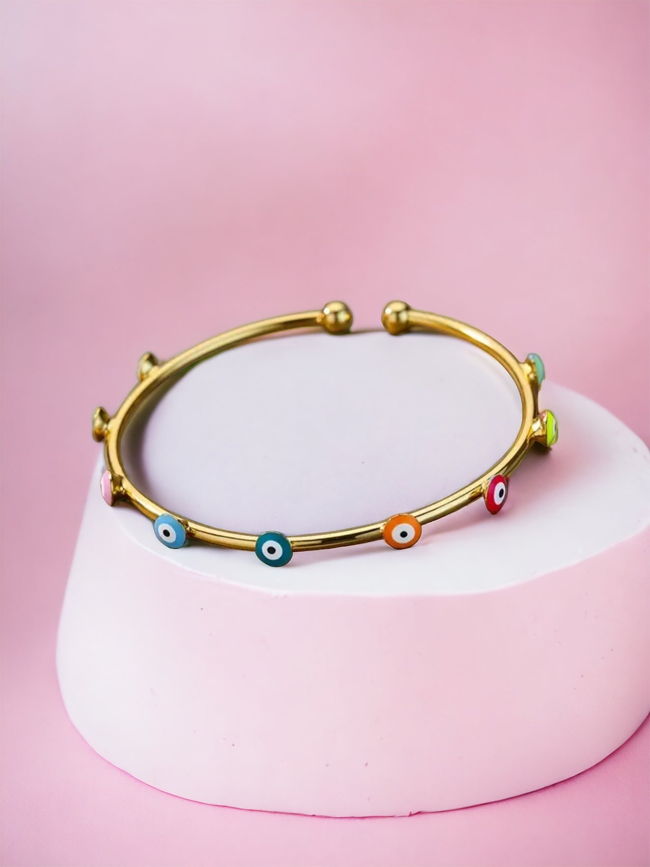Evil Eye Cuff Bangle