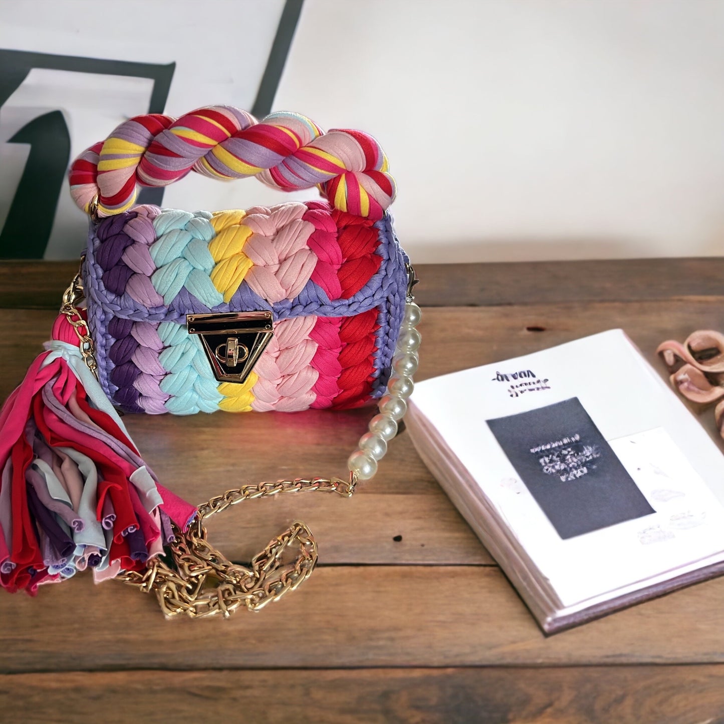 Pastel Rainbow Purse