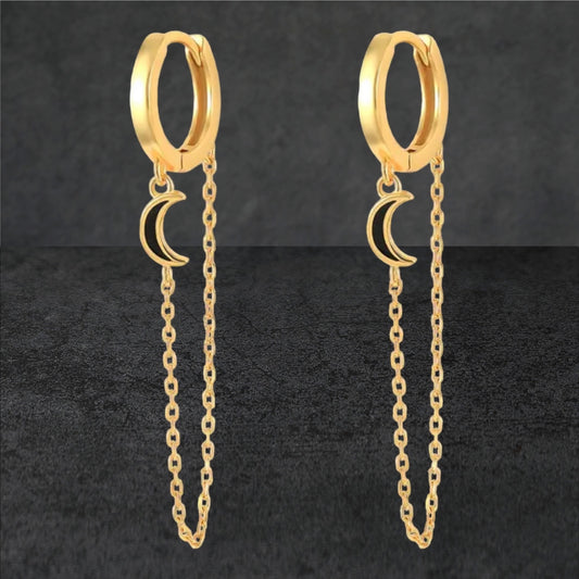 Moon Chain Dangles