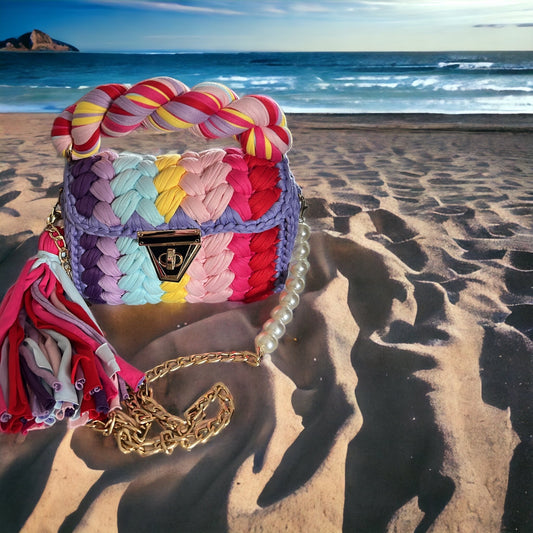 Pastel Rainbow Purse