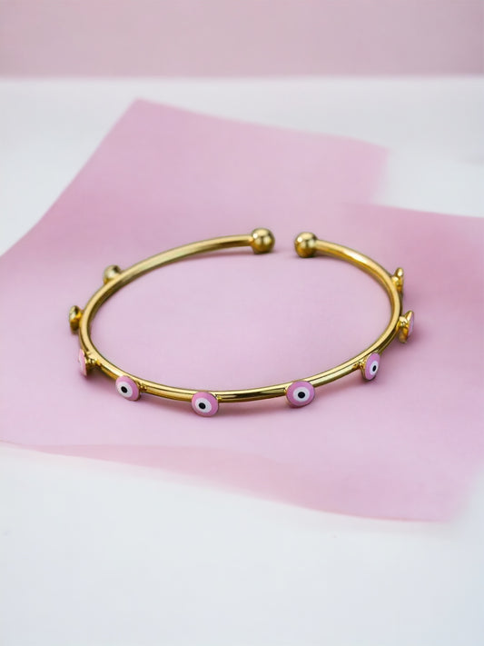 Evil Eye Cuff Bangle