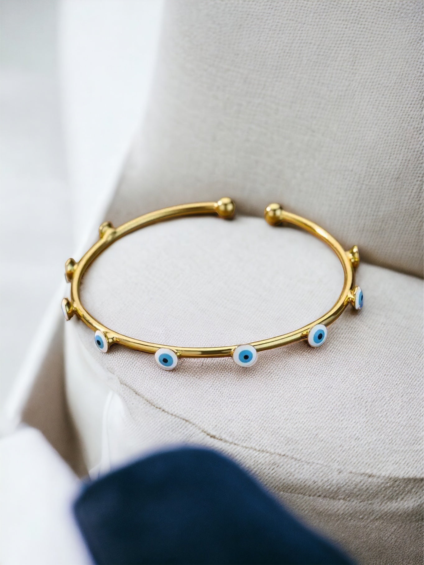 Evil Eye Cuff Bangle