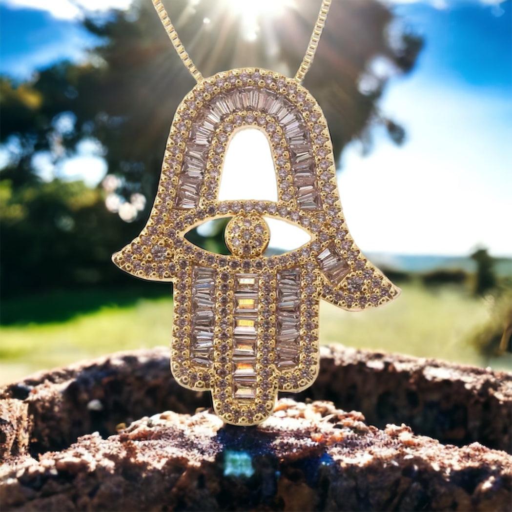 Hamsa Hand Necklace