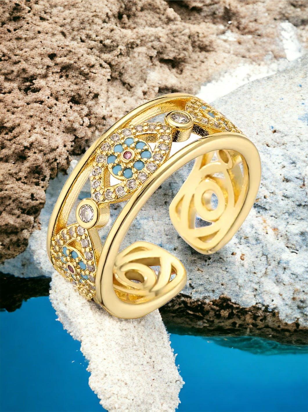 Classy Eye Ring